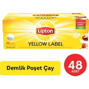 Lipton Yellow Label Siyah Süzen Demlik Poşet Çay 48 X 3.2 G